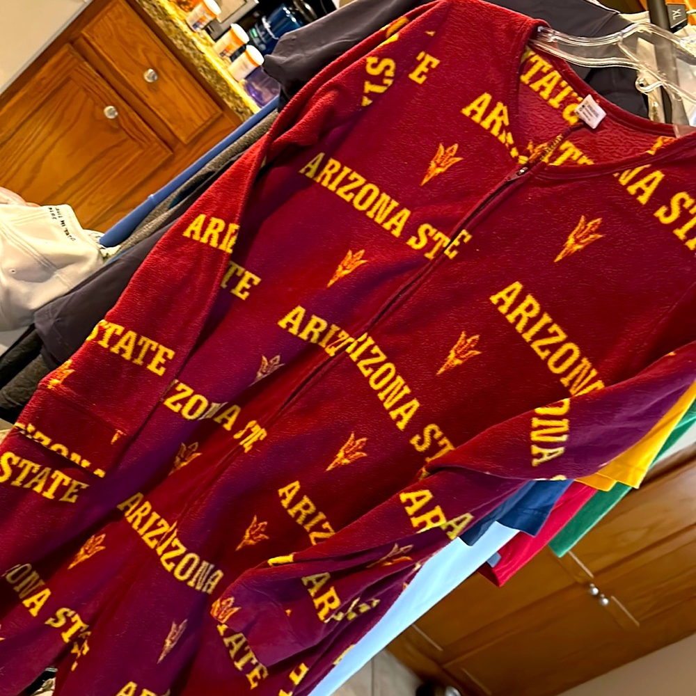 ASU Fleece Zip Body Suit